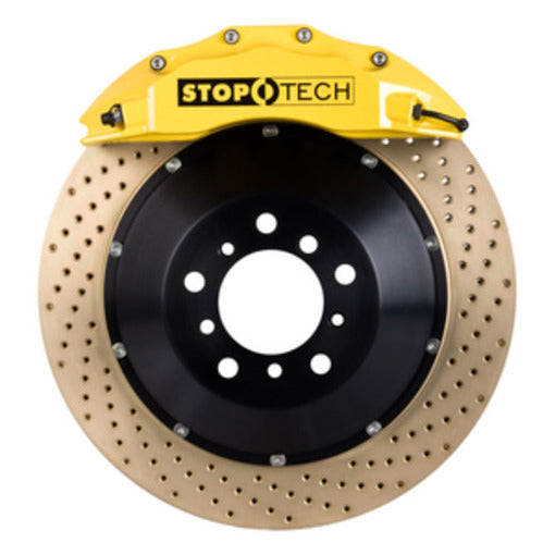 StopTech 83.160.6D00.84 StopTech Big Brake Kit; Yellow Caliper; Slotted Two-Piece Rotor; Front - Truck Part Superstore