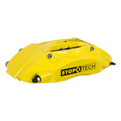 StopTech 83.186.0047.81 StopTech Big Brake Kit; Yellow Caliper; Slotted 2 Pc. Zinc Coated Rotor; Rear - Truck Part Superstore