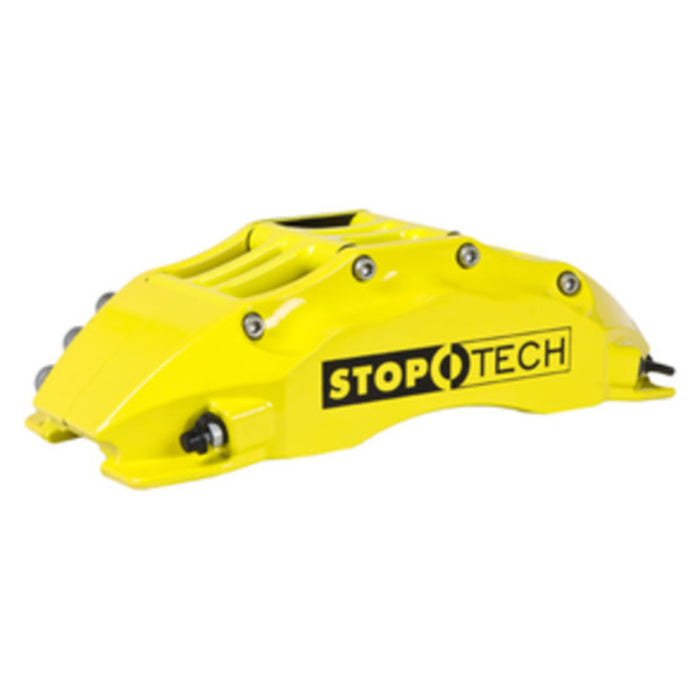 StopTech 83.187.6700.81 StopTech Big Brake Kit; Yellow Caliper; Slotted 2 Pc. Zinc Coated Rotor; Rear - Truck Part Superstore
