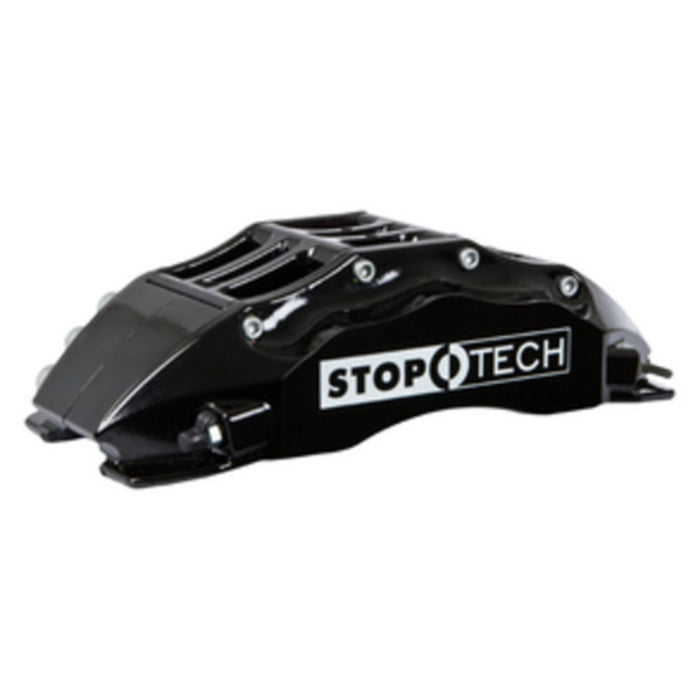 StopTech 83.188.6D00.52 StopTech Big Brake Kit; Black Caliper; Drilled Two-Piece Rotor; Front - Truck Part Superstore