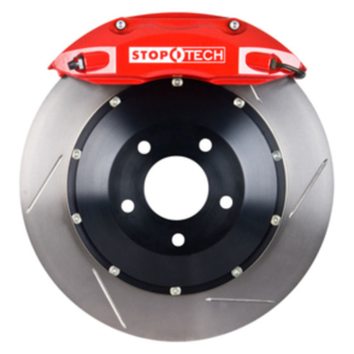 StopTech 83.241.0047.71 StopTech Big Brake Kit; Red Caliper; Slotted Two-Piece Rotor; Front - Truck Part Superstore
