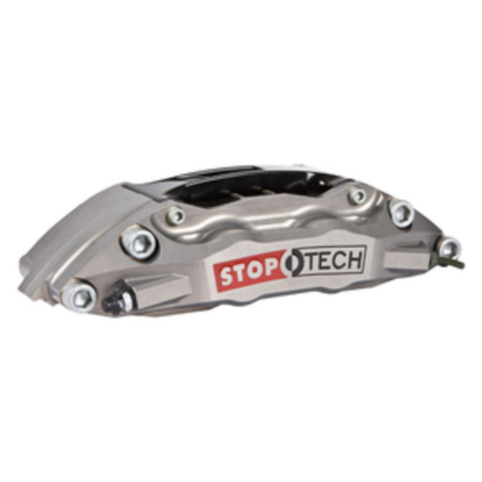StopTech 83.305.0046.R1 StopTech Trophy Sport Big Brake Kit; Silver Caliper; Slotted 2 Pc. Rotor; Rear - Truck Part Superstore