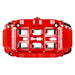 StopTech 83.625.6700.71 StopTech Big Brake Kit; Red Caliper; Slotted Two-Piece Rotor; Rear - Truck Part Superstore