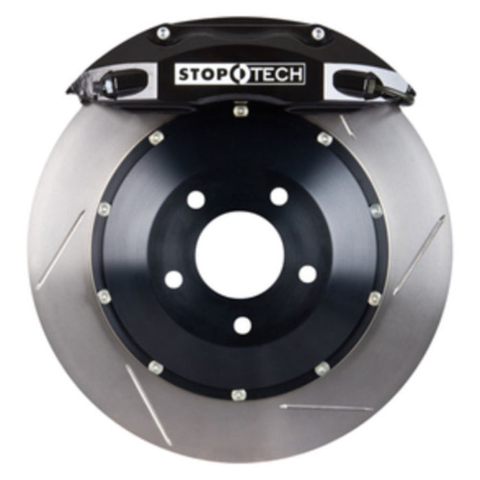 StopTech 83.646.4C00.51 StopTech Big Brake Kit; Black Caliper; Slotted Two-Piece Rotor; Front - Truck Part Superstore