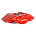 StopTech 83.647.0023.71 StopTech Big Brake Kit; Red Caliper; Drilled Two-Piece Rotor; Rear - Truck Part Superstore