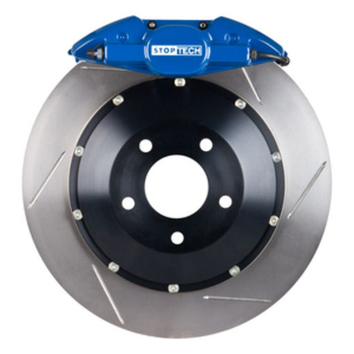 StopTech 83.836.0023.21 StopTech Big Brake Kit; Blue Caliper; Slotted Two-Piece Rotor; Rear - Truck Part Superstore