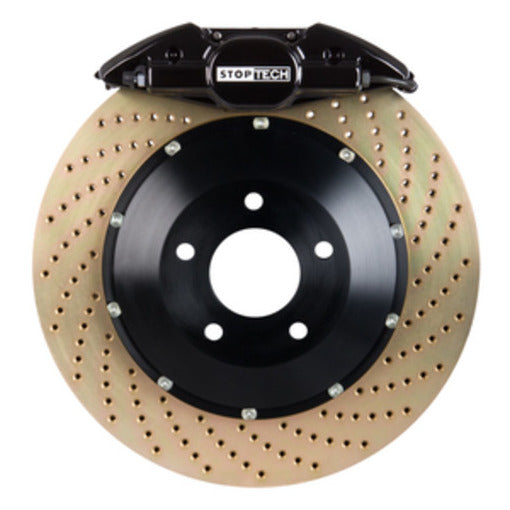StopTech 83.836.0023.54 StopTech Big Brake Kit; Black Caliper; Drilled Two-Piece Rotor; Front - Truck Part Superstore