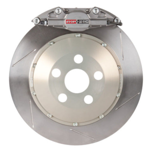 StopTech 83.836.0023.R1 StopTech Trophy Sport Big Brake Kit; Silver Caliper; Slotted 2 Pc. Rotor; Rear - Truck Part Superstore