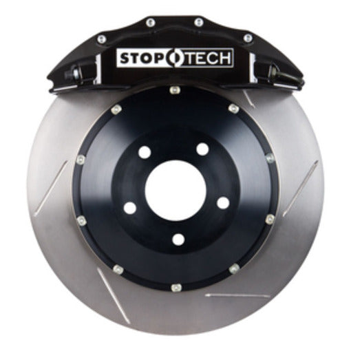 StopTech 83.838.6700.51 StopTech Big Brake Kit; Black Caliper; Slotted Two-Piece Rotor; Front - Truck Part Superstore
