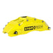 StopTech 83.838.6700.81 StopTech Big Brake Kit; Yellow Caliper; Drilled 2 Pc. Zinc Coated Rotor; Front - Truck Part Superstore