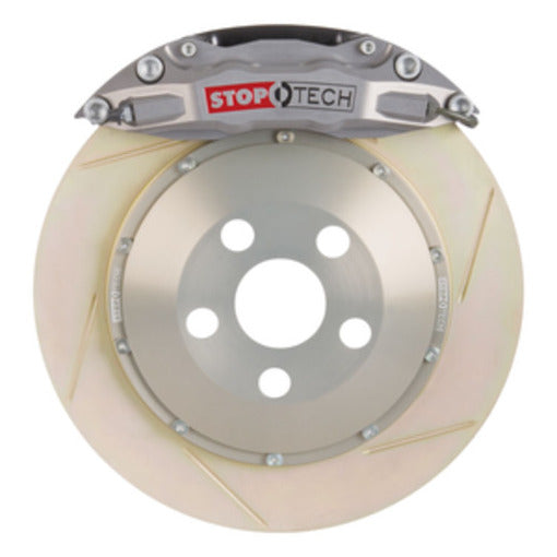 StopTech 83.857.0047.R3 StopTech Trophy Sport Big Brake Kit; Silver Caliper; Slotted 2 Piece Rotor; Rear - Truck Part Superstore
