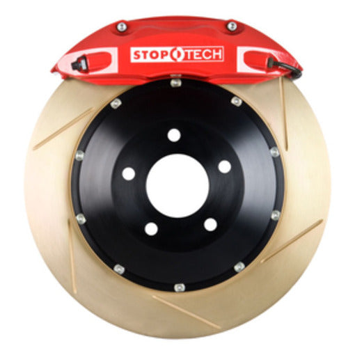 StopTech 83.886.4300.73 StopTech Big Brake Kit; Red Caliper; Slotted Two-Piece Rotor; Front - Truck Part Superstore