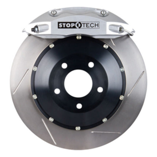 StopTech 83.945.4600.61 StopTech Big Brake Kit; Silver Caliper; Drilled Two-Piece Rotor; Front - Truck Part Superstore