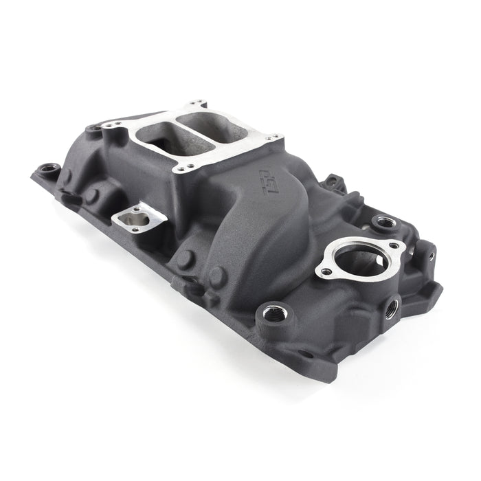 Top Street Performance 83001BK Chevy Big Block Carbureted Dual Plane Black Aluminum Intake Manifold. - Truck Part Superstore