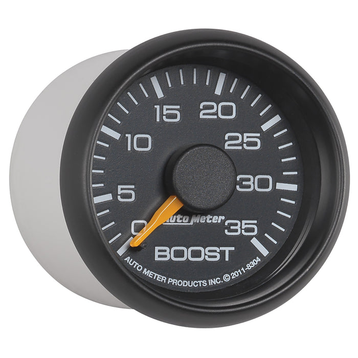 AutoMeter 8304 GAUGE; BOOST; 2 1/16in.; 35PSI; MECHANICAL; GM FACTORY MATCH - Truck Part Superstore