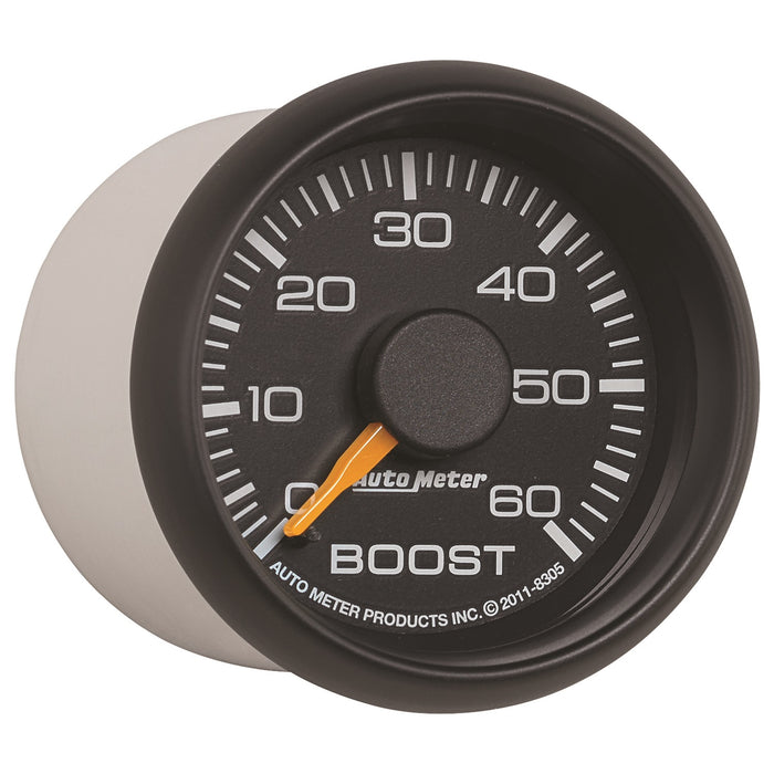 AutoMeter 8305 GAUGE; BOOST; 2 1/16in.; 60PSI; MECHANICAL; GM FACTORY MATCH - Truck Part Superstore