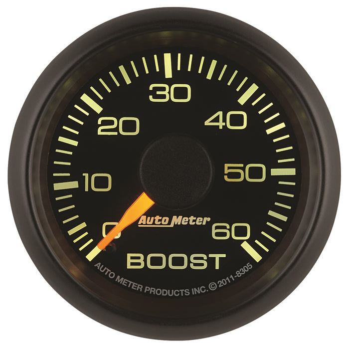 AutoMeter 8305 GAUGE; BOOST; 2 1/16in.; 60PSI; MECHANICAL; GM FACTORY MATCH - Truck Part Superstore