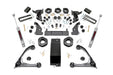 Rough Country 294.2 4.75 Inch GM Combo Lift Kit w/Upper Control Arms 14-16 Silverado/Sierra 1500 4WD Cast Aluminum Rough Country - Truck Part Superstore