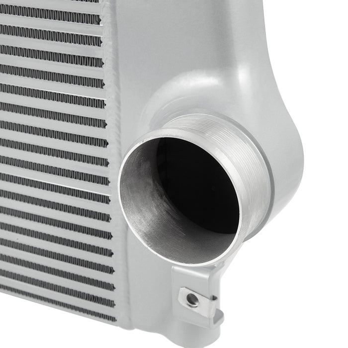 Mishimoto MMINT-DMAX-17SL Performance Intercooler, fits Chevrolet/GMC 6.6L Duramax L5P 2017-2019, Silver - Truck Part Superstore