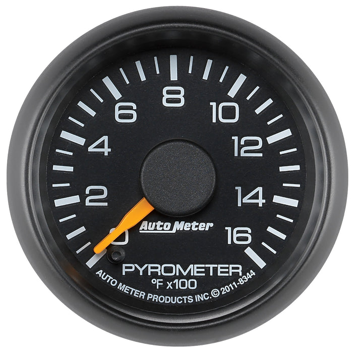 AutoMeter 7087 DIESEL GAUGE KIT; A-PILLAR W/SPKR; GM 01-07; BOOST/EGT; 35PSI/1600deg.F; FACT MA - Truck Part Superstore