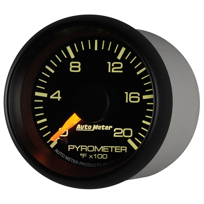 AutoMeter 8345 GAUGE; PYROMETER (EGT); 2 1/16in.; 2000deg.F; STEPPER MOTOR; GM FACTORY MATCH - Truck Part Superstore