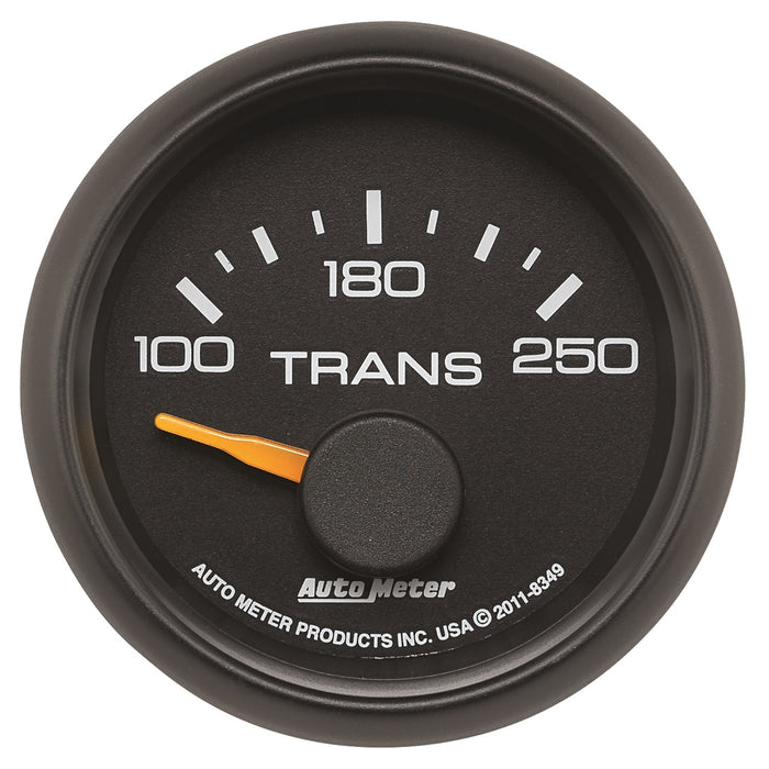 AutoMeter 8349 GAUGE; TRANSMISSION TEMP; 2 1/16in.; 100-250deg.F; ELECTRIC; GM FACTORY MATCH - Truck Part Superstore