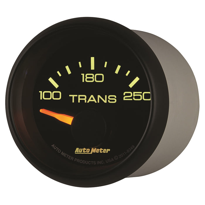 AutoMeter 8349 GAUGE; TRANSMISSION TEMP; 2 1/16in.; 100-250deg.F; ELECTRIC; GM FACTORY MATCH - Truck Part Superstore