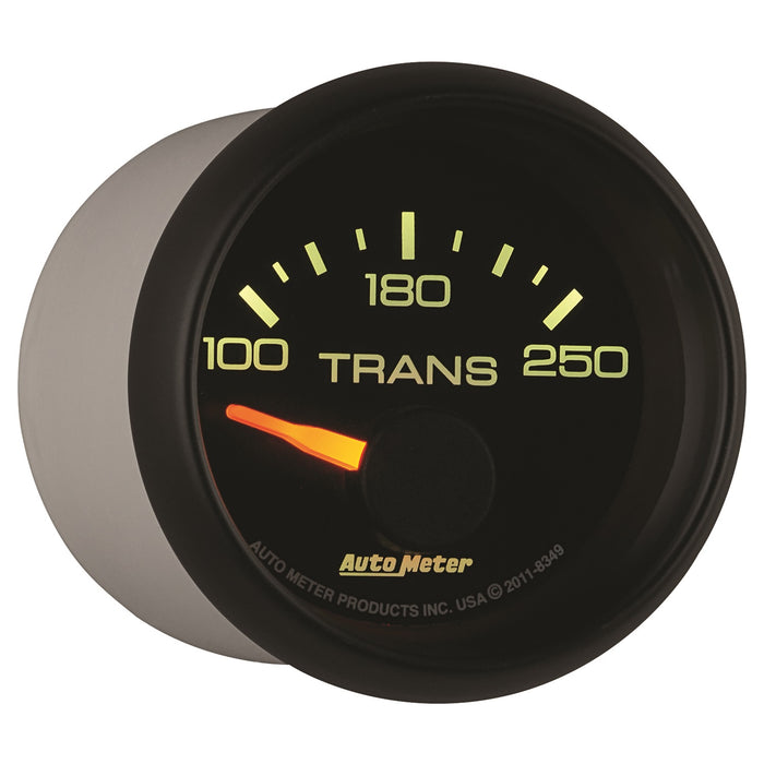 AutoMeter 8349 GAUGE; TRANSMISSION TEMP; 2 1/16in.; 100-250deg.F; ELECTRIC; GM FACTORY MATCH - Truck Part Superstore