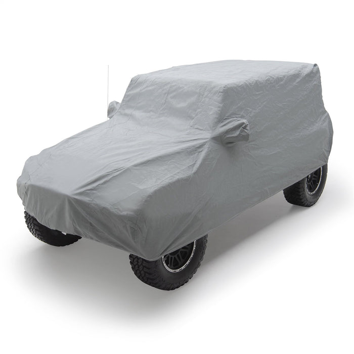 Smittybilt 835 Complete Car Cover 07-18 Wrangler And Rubicon 4 DR Gray W/Storage Bag Smittybilt - Truck Part Superstore