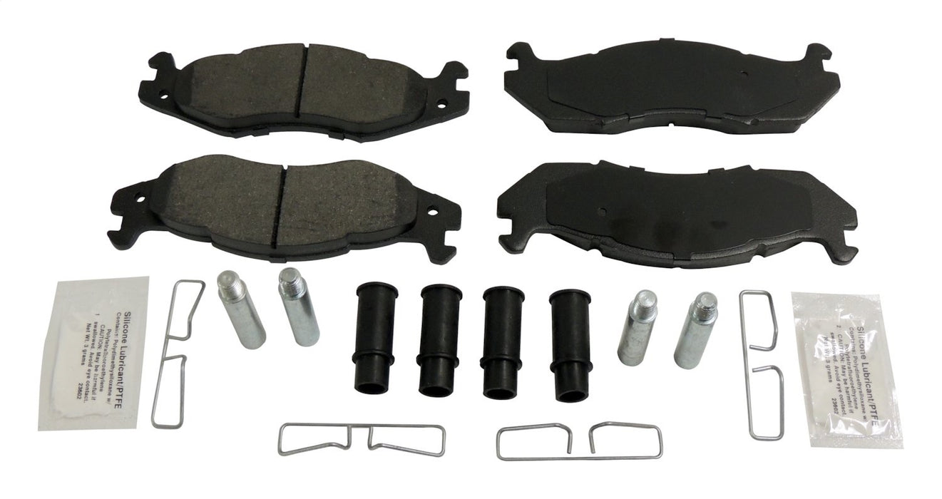 Crown Automotive Jeep Replacement 83501167MK Brake Pad Master Kit; Incl. Titanium Pad Set/Caliper Bushings/Clips/Bolts; - Truck Part Superstore
