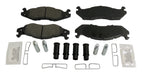 Crown Automotive Jeep Replacement 83501167MK Brake Pad Master Kit; Incl. Titanium Pad Set/Caliper Bushings/Clips/Bolts; - Truck Part Superstore