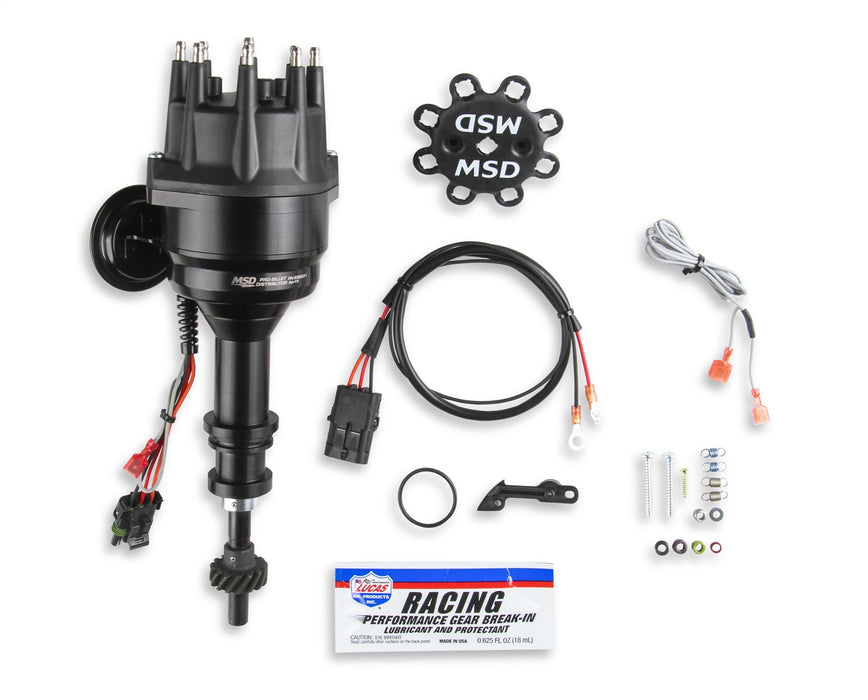 MSD 835031 Ready-To-Run Distributor; Steel Gear; Black; - Truck Part Superstore