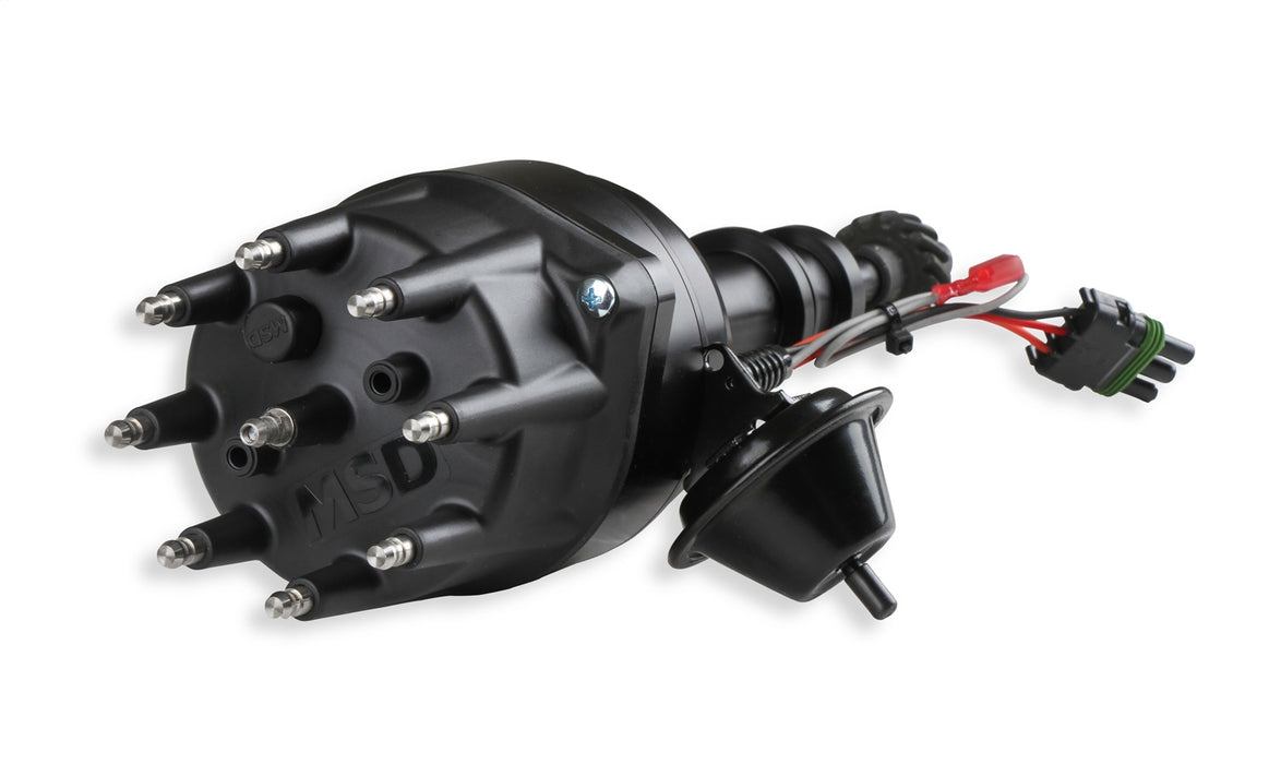 MSD 835031 Ready-To-Run Distributor; Steel Gear; Black; - Truck Part Superstore