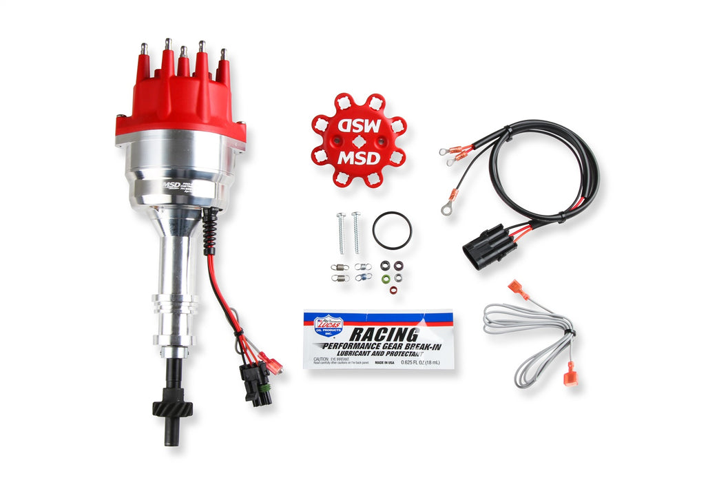 MSD 835066 Ready-To-Run Marine Distributor; For Use w/Ford 351-460 Engines; Steel Gear; - Truck Part Superstore