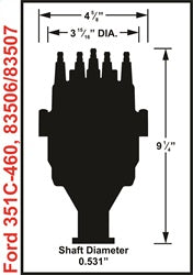 MSD 83507 Marine Distributor - Truck Part Superstore