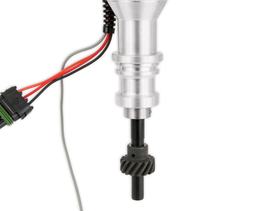 MSD 835251 Ready-To-Run Distributor; Steel Gear; Small Diameter Black Cap; - Truck Part Superstore