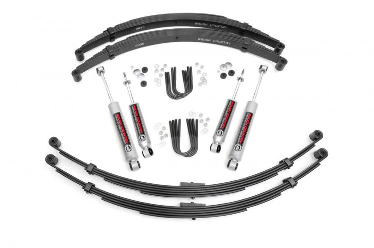 Rough Country 83530 2.5 Inch International Suspension Lift System 71-73 International Scout II Rough Country - Truck Part Superstore