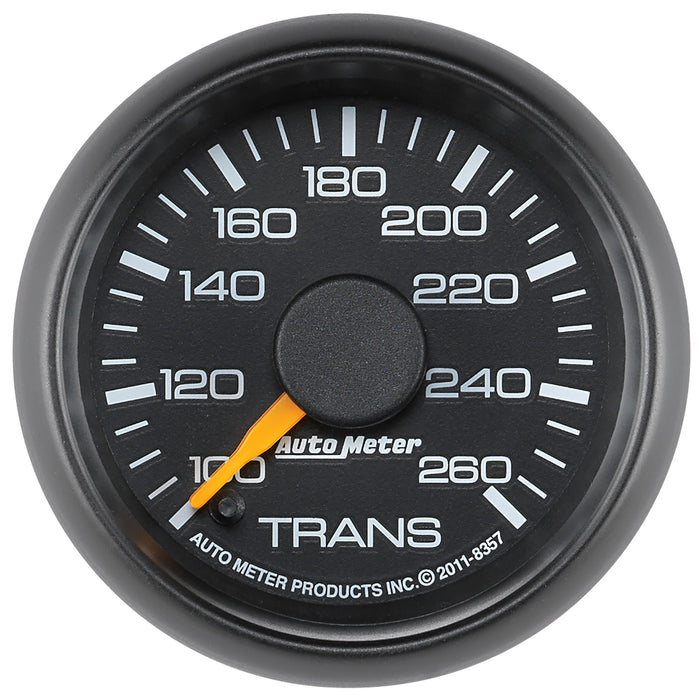AutoMeter 8357 GAUGE; TRANS TEMP; 2 1/16in.; 100-260deg.F; DIGITAL STEPPER MOTOR; GM FACTORY MA - Truck Part Superstore