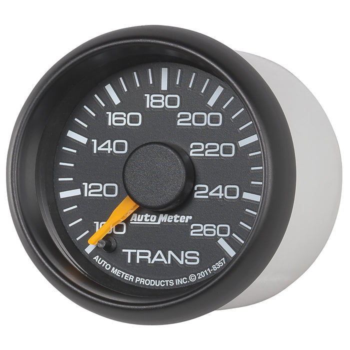 AutoMeter 8357 GAUGE; TRANS TEMP; 2 1/16in.; 100-260deg.F; DIGITAL STEPPER MOTOR; GM FACTORY MA - Truck Part Superstore