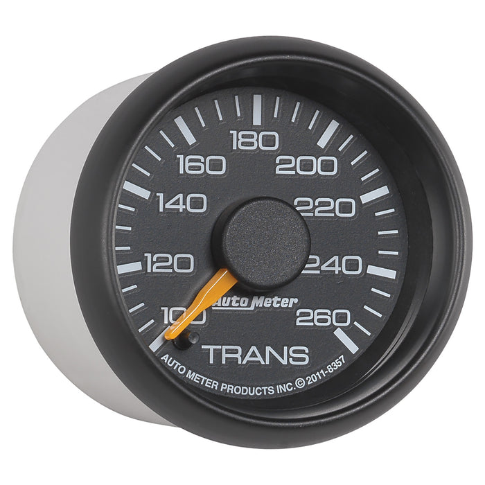 AutoMeter 8357 GAUGE; TRANS TEMP; 2 1/16in.; 100-260deg.F; DIGITAL STEPPER MOTOR; GM FACTORY MA - Truck Part Superstore