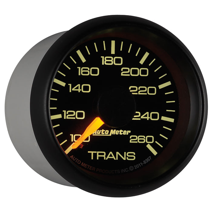AutoMeter 8357 GAUGE; TRANS TEMP; 2 1/16in.; 100-260deg.F; DIGITAL STEPPER MOTOR; GM FACTORY MA - Truck Part Superstore