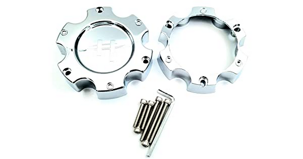 Helo 835B6139 HLO CAP HE835 CHROME W/SPACER 6X135/5.5 - Truck Part Superstore