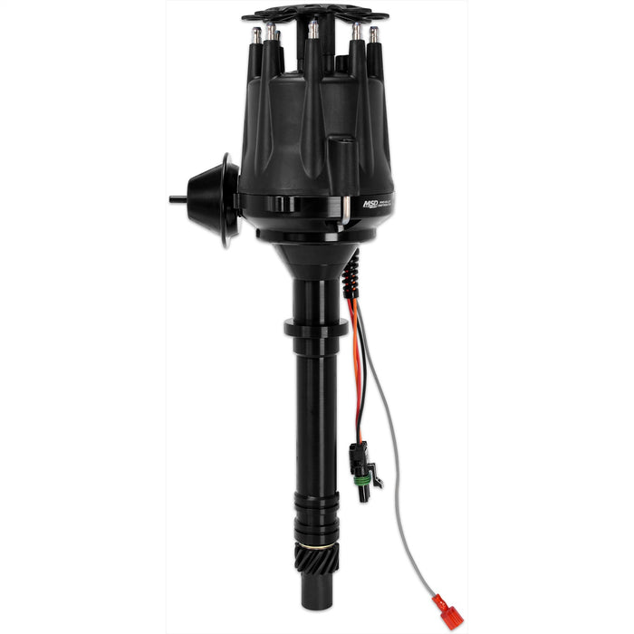 MSD 83603 MSD Distributor; Chevy V8 w/Module; Black; - Truck Part Superstore