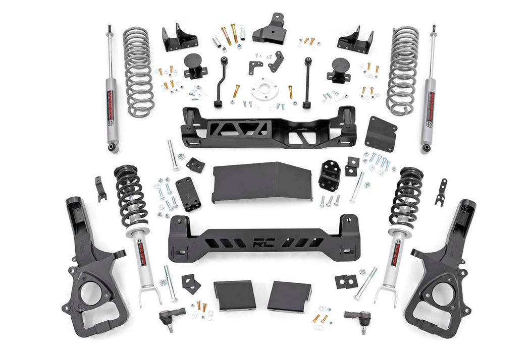 Rough Country 33931 6 Inch RAM Suspension Lift Kit w/Loaded Struts 19-20 RAM 1500 4WD 22XL Factory Wheel Models Rough Country - Truck Part Superstore