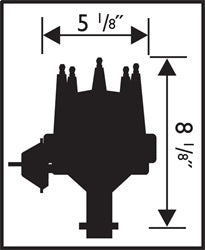 MSD 8363 Pro-Billet Distributor - Truck Part Superstore