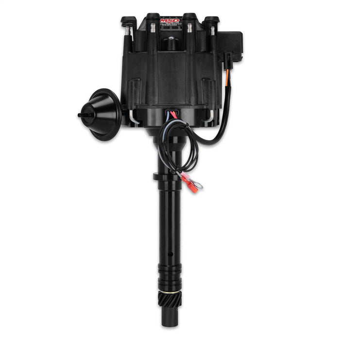 MSD 83653 Pro-Billet Distributor; For Use w/Chevy HEI; 4 Pin Ignition Module; Black; - Truck Part Superstore