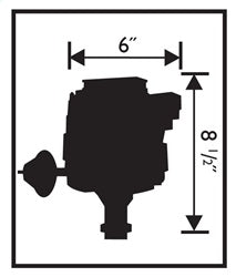 MSD 8365 Pro-Billet Distributor - Truck Part Superstore