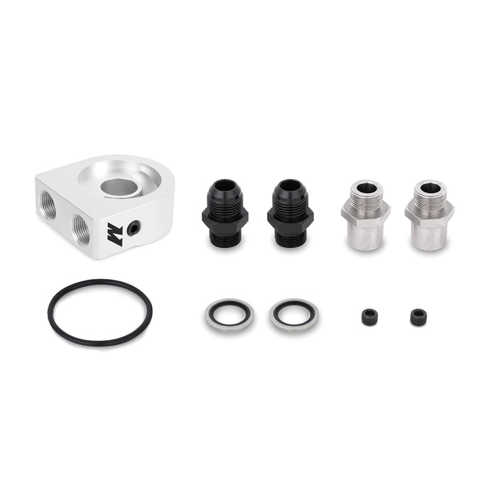 Mishimoto MMOC-U13BK Universal Oil Cooler Kit, 13-Row, Black - Truck Part Superstore