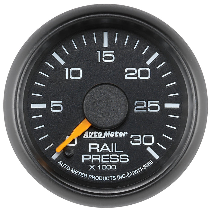 AutoMeter 8386 GAUGE; RAIL PRESSURE; 2 1/16in.; 30KPSI; DIGITAL STEPPER MOTOR; GM FACTORY MATCH - Truck Part Superstore