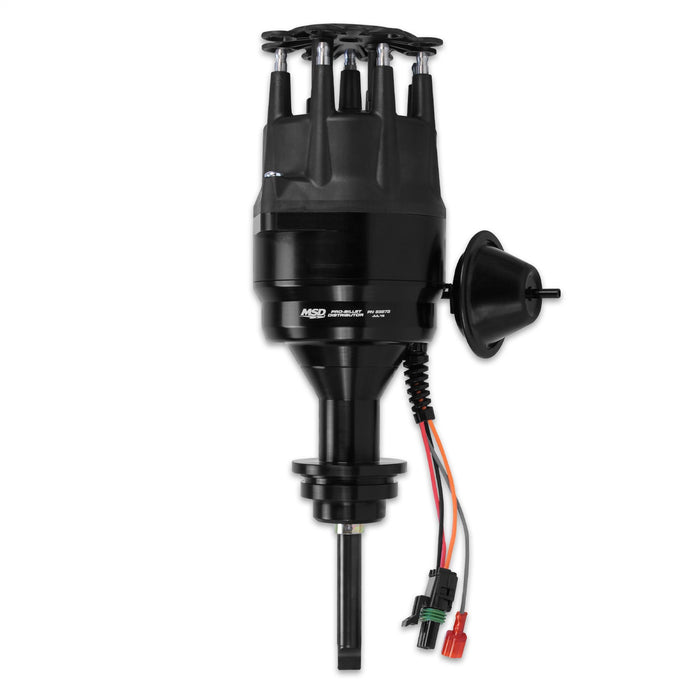MSD 83873 Ready-To-Run Distributor; For Use w/Chrysler 426/440; Black; - Truck Part Superstore